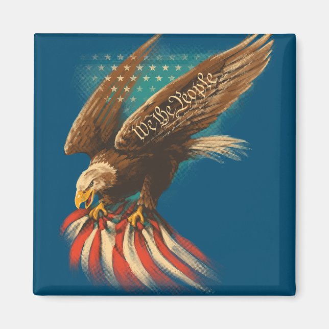 Vintag Americana Magnet (Vorne)