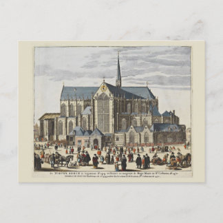 Vintag Amsterdam, Amsterdam, Neue Kirche Postkarte