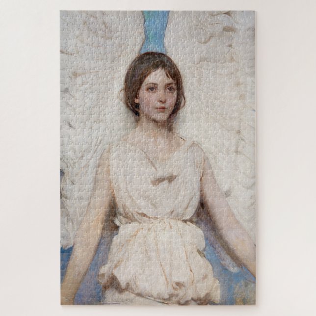 Vintag Angel Print - Abbott Handerson Thayer Puzzle (Vertikal)