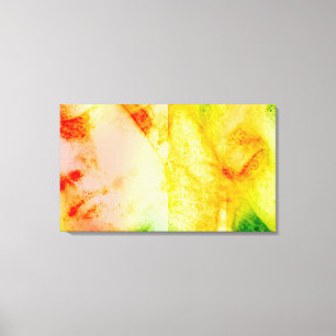 Vintag Angelic Statue Face Wrapped Canvas Print Leinwanddruck