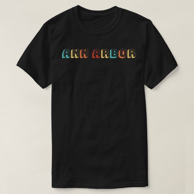 Vintag Ann Arbor T-Shirt (Design vorne)
