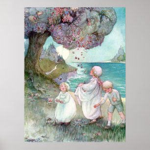 Vintag Anne Anderson The Sugarplum Tree Poster