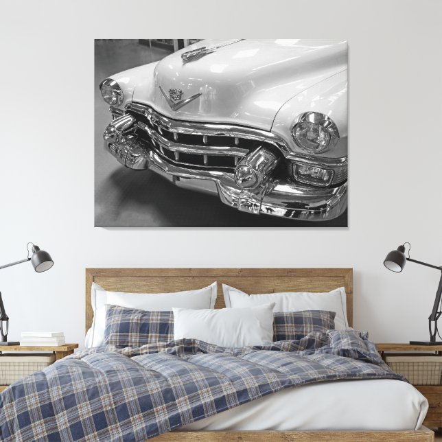 Vintag antiker klassischer Wagen Cadillac Leinwanddruck (Insitu (Schlafzimmer))
