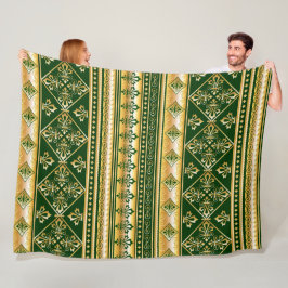 Vintag antiker Stil - nahtloses Muster 1 Fleecedecke