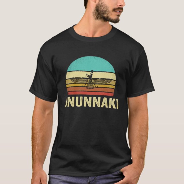 Vintag Anunnaki Sunset T-Shirt (Vorderseite)