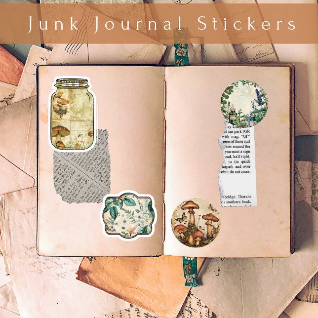 Vintag Apothekary Botanical Junk Journal Stickers Aufkleber (Von Creator hochgeladen)