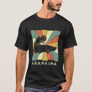 Vintag Arapaima Fisch Lover Retro Style Animal Cl T-Shirt