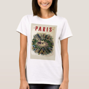 Vintag Arc de Triomphe Paris T-Shirt