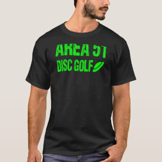 Vintag Area 51 Disc Golf Roswell Alien Ufo Flying T-Shirt