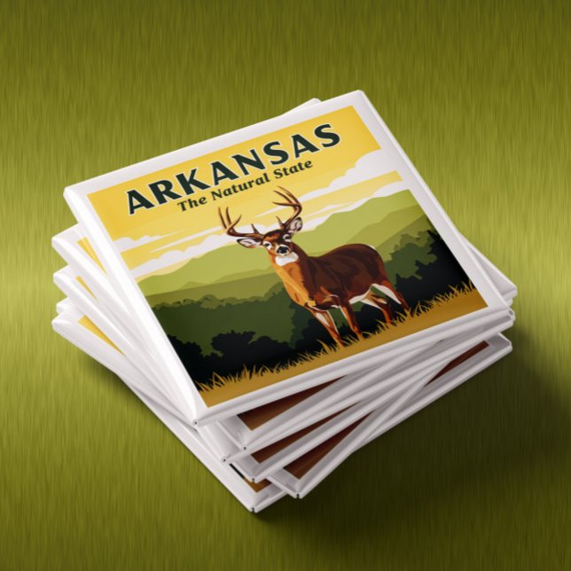 Vintag Arkansas Magnet (Von Creator hochgeladen)