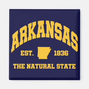 Vintag Arkansas Magnet