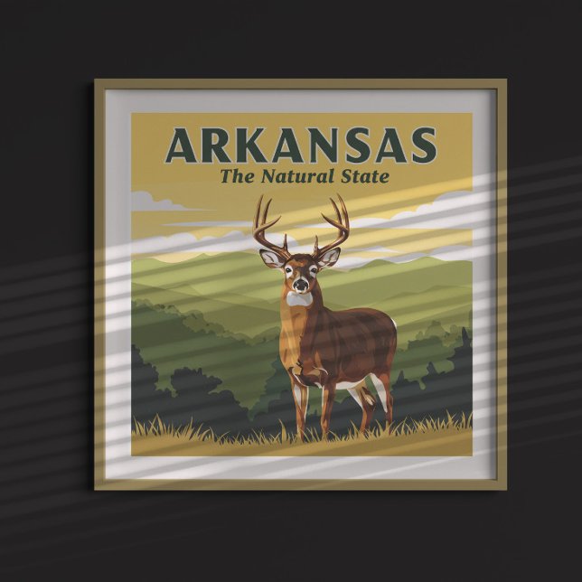 Vintag Arkansas Poster (Von Creator hochgeladen)