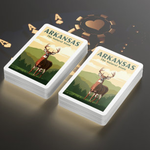 Vintag Arkansas Spielkarten
