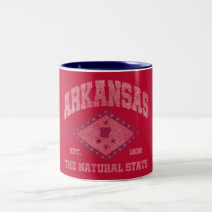 Vintag Arkansas Zweifarbige Tasse