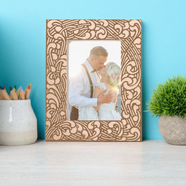 Vintag Art Deco 1906 Foliage Border Geätzte Rahmen