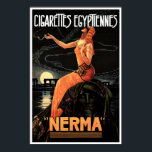 Vintag Art Deco Ägyptische Werbung Poster<br><div class="desc">Dies ist ein digital erweiterter Ausdruck einer Vintagen Art-Déco-Werbung für ein Tabakerzeugnis des Künstlers Gaspar Camps. Schöne ägyptische Bilder.</div>