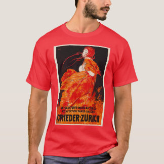 Vintag Art Deco Fashion Poster T-Shirt