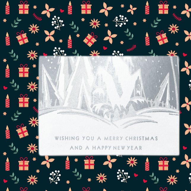 Vintag Art Deco Folienkarte (Von Creator hochgeladen)