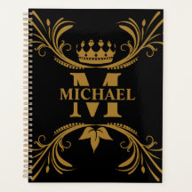 Vintag Art Deco Golden Name Monogram