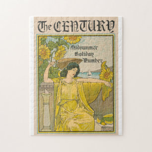 Vintag Art Deco Magazine Cover Puzzle