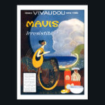 Vintag Art Deco Mavis Parfüm 1920 Werbung Poster<br><div class="desc">Reproduktion eines Fred L. Packer Mavis Perfume Inserats aus August 1920. Die Anzeige lautet "Mavis. Unwiderstehlich! Mavis Toilettenwasser. Erfrischend - duftend - angenehm! Ein Sommerluxus, der zu einer Notwendigkeit geworden ist - denn er bringt ungewöhnlichen Komfort. Mavis Face Pulver. Auch nicht künstlich schwer, um es bleibe - weich und leicht...</div>