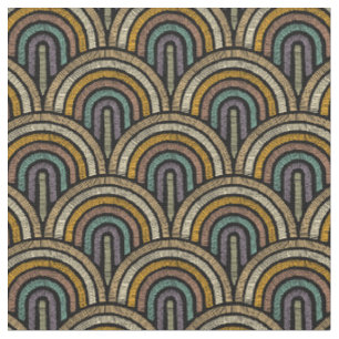 Vintag Art Deco Muster Stoff