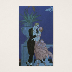 Vintag Art Deco Newlyweds, Oui von George Barbier