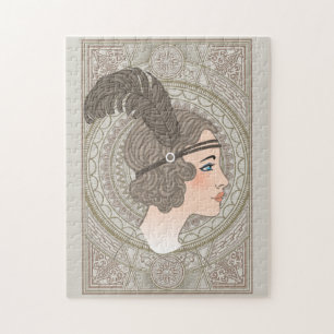 Vintag Art Deco Puzzle