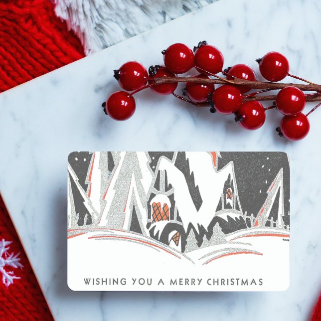 Vintag Art Deco Rechteckiger Aufkleber (Von Creator hochgeladen)