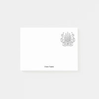 Vintag Art Deco Silver Plume Arabesque