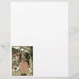 Vintag Art Deco Wedding, Newlyweds First Dance