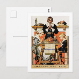 Vintag Art Erntedank Postkarten