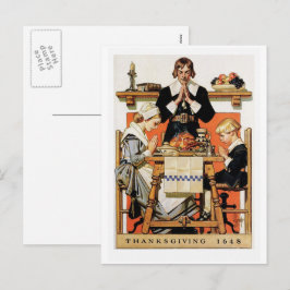 Vintag Art Erntedank Postkarten