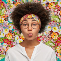 Vintag Art Floral Muster Frühlingsblumen Primrose