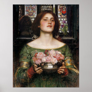 Vintag Art John William Waterhouse Poster