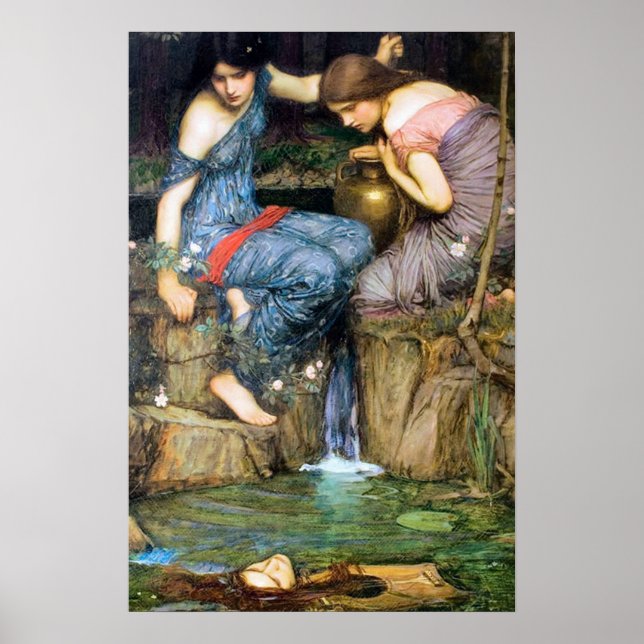 Vintag Art John William Waterhouse Poster (Vorne)