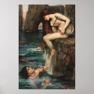 Vintag Art John William Waterhouse Poster
