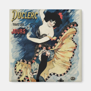 Vintag Art Nouveau Flamenco Dancer, Botschafter Magnet