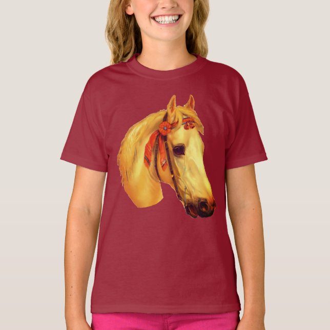 Vintag Art Palomino T-Shirt (Vorderseite)