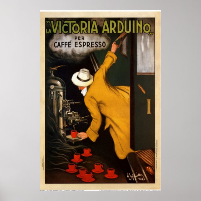 Vintag Art Victoria Arduino 1922 Poster (Vorne)