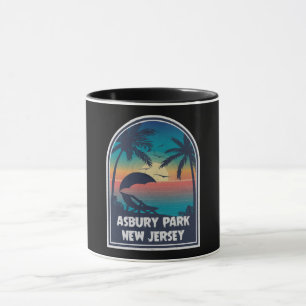 Vintag Asbury Park New Jersey New Jersey New Jerse Tasse