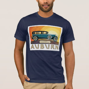 Vintag Auburn Motors Sunburst Ad T-Shirt