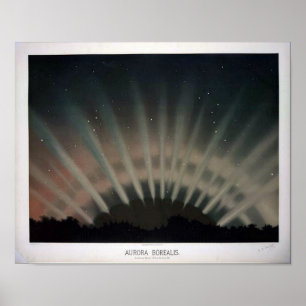 Vintag Aurora Borealis Poster