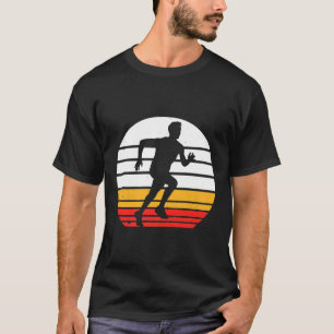 Vintag ausgeführter Marathon Joggen Führen Sie 80e T-Shirt