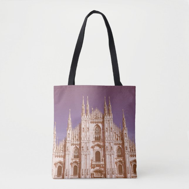 Vintag aussehende Mailänder Kathedrale alias Duomo (Vorderseite)
