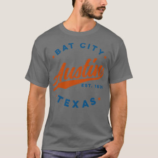 Vintag Austin Bat City Texas USA 1 T-Shirt