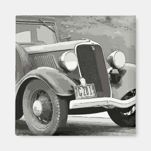 Vintag Auto Magnet