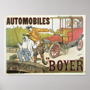 Vintag Automobile Boyer Poster