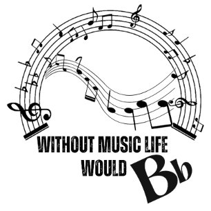 Vintag B Flat Music Teacher T-Shirt