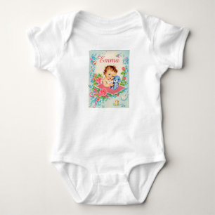 Vintag Baby Girl One Stück Strampler